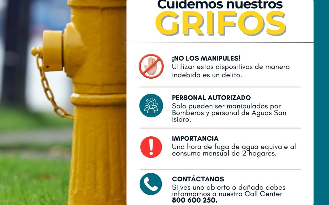 ¡IMPORTANCIA Y CUIDADO DE LOS GRIFOS!